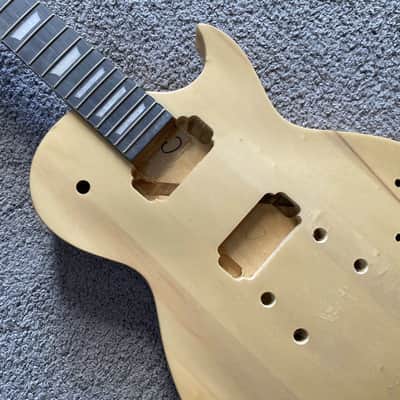 Harley Benton Single Cut Electric Guitar DIY Project with Rosewood Fingerboard image 3