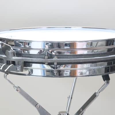 RARE Rogers Satellite Piccolo Snare Drum, Grey Cast Shell, Original Wires, 1970s -ALMOST LIKE NEW  / INSPECTED & TESTED image 4