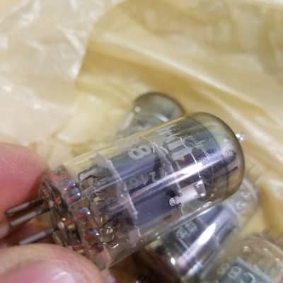 Brimar ONE (1) 6DJ8 AT1000 TESTED Vacuum Tube England BVA ECC88 dual triode 1960-1972 image 2