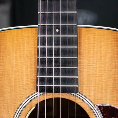 Taylor Trey Hensley Gold Label 510e Special Edition Dreadnought Acoustic / Electric Guitar -  Antique Blonde with Hardshell Case image 8