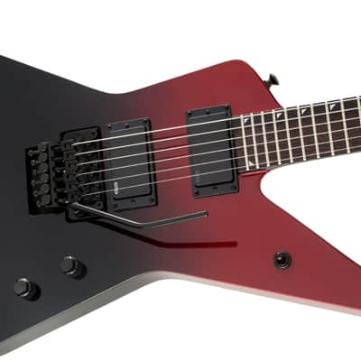 Jackson Pro Series Signature Phil Demmel Demmelition Fury PD Electric Guitar. Laurel FB, Red Tide Fade image 7