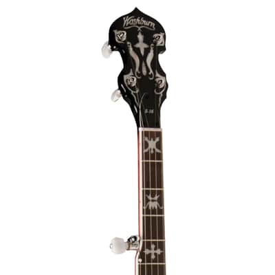 Washburn Americana Series B16K-D 5 String Banjo Sunburst image 7