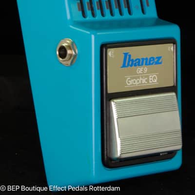 Ibanez GE-9 Graphic Equalizer 1981 s/n 186463 Japan image 2