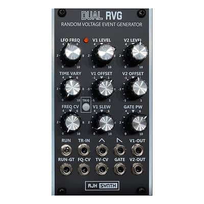 AJH Synth Dual Random Voltage Event Generator Eurorack Module (Black) image 3