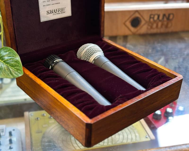 Shure SM57 & SM58 75th Anniversary Limited Edition | Reverb