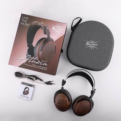 Linsoul Kiwi Ears Atheia Wired Over Ear Headphones, Dynamic + Planar Magnetic Dual Driver Headphones, HiFi Stereo Monitor Headphones with Closed Back Design,for Musicians Audiophiles image 8