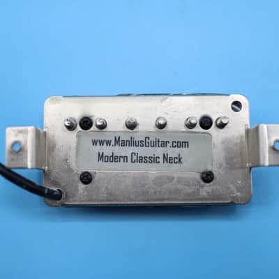Manlius Humbucking Pickup Modern Classic Zebra Asphalt Neck Syracuse New York image 12