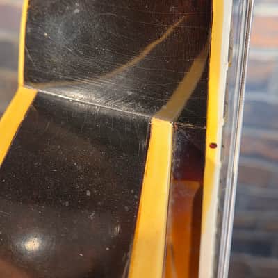 Vintage 1961 Epiphone E-312T Zephyr Sunburst image 11