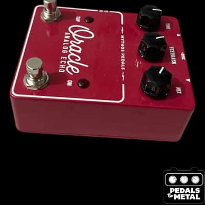 Mythos Pedals Oracle Analog Echo 2021 - Red - X18130 image 6
