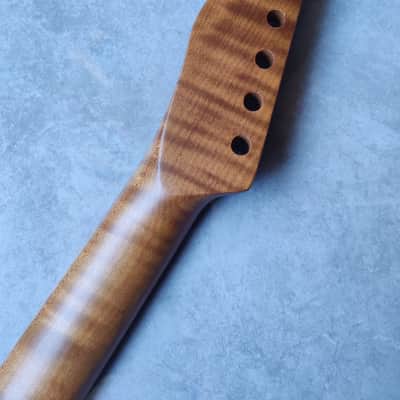 Flamed Maple TL Guitar Neck, 21-Frets image 2