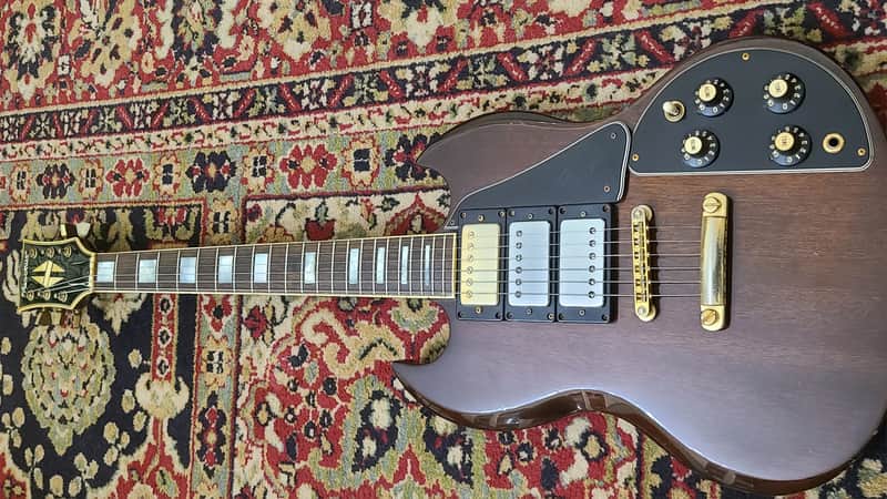 Hisonus Sg custom 1975-1980 - Walnut image 1