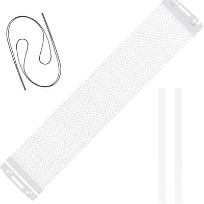 Snare Drum Wires Snare Wire Drum Wire-24 Strand 14 Inch, Snare Drum Accessories with Snare Wire Straps (silver 24 strand) image 1