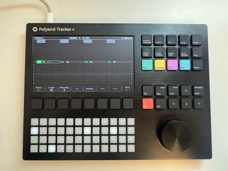Polyend Tracker+ Standalone Audio Workstation 2024 - Present Black image 1