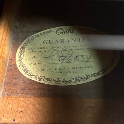 Guild D-50 Bluegrass Special 1974 - Natural image 15