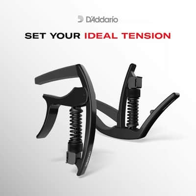 D'Adarrio Artist Guitar Capo, Black image 4