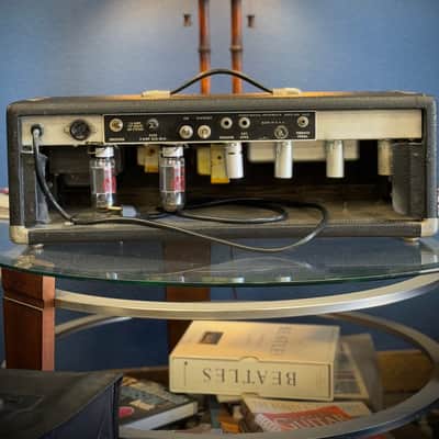 Fender Bandmaster "Drip Edge" 50-Watt 2-Channel Guitar Amp Head 1968 Silverface Recently Serviced and Re-Tubed image 8