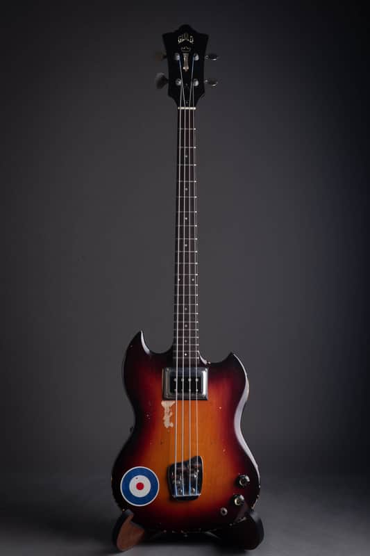 1971 Guild Jetstar Electric Bass Guitar image 1