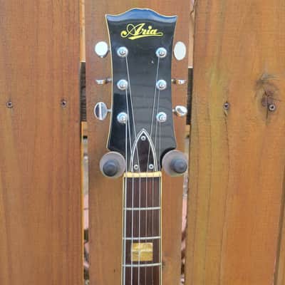1960's Japan Made Aria 5102T Hollowbody Electric Guitar Great Player & Sound With Pro Set-up image 3