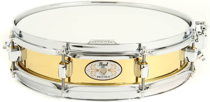 Pearl B1330 3" x 13" Brass Piccolo Snare Drum image 1