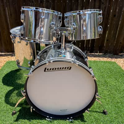 Ludwig Stainless Steel Big Beat 1970s image 1