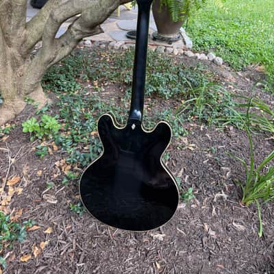 1982 Gibson ES-335 Dot - Ebony - SUPER CLEAN - collector grade with hang tags image 7
