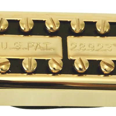 Gretsch® HS Filtertron Gold Bridge & Neck Pickup Set~Bezels Included~Japan~Brand New image 5