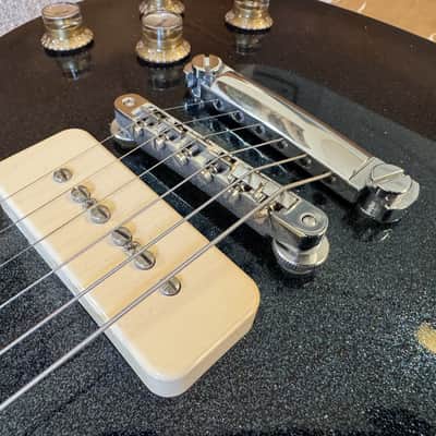 Special Ordered! M2M 2018 Gibson Custom Shop Les Paul Standard - Brilliant Brunswick Blue Sparkle - 60s Neck - P90s image 9