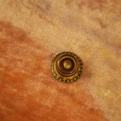 Gibson Les Paul Knob 1950's gold image 1