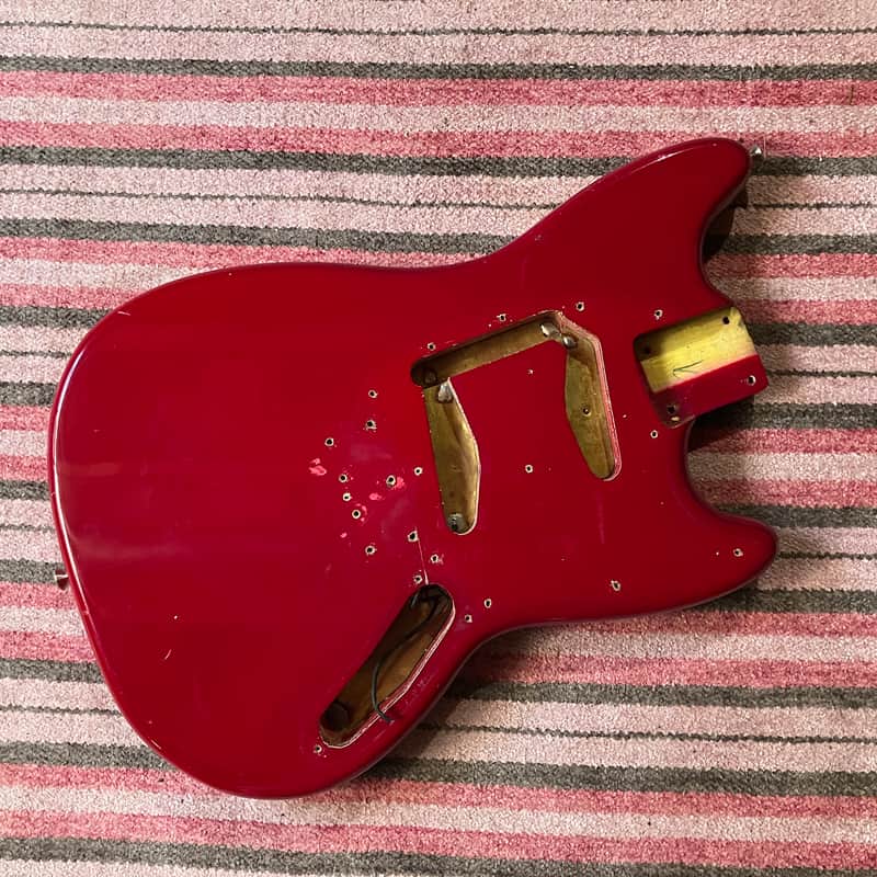1965 Fender Duo Sonic Musicmaster Guitar Body image 1
