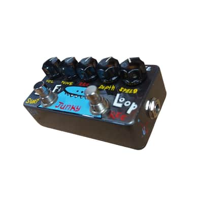 Used ZVEX Hand Painted Lo-Fi Loop Junky Looper Pedal image 3