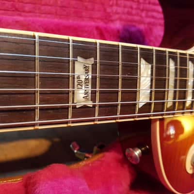 2014 Gibson Les Paul Traditional Electric Guitar Sunburst 59 Tribute Pickup image 9