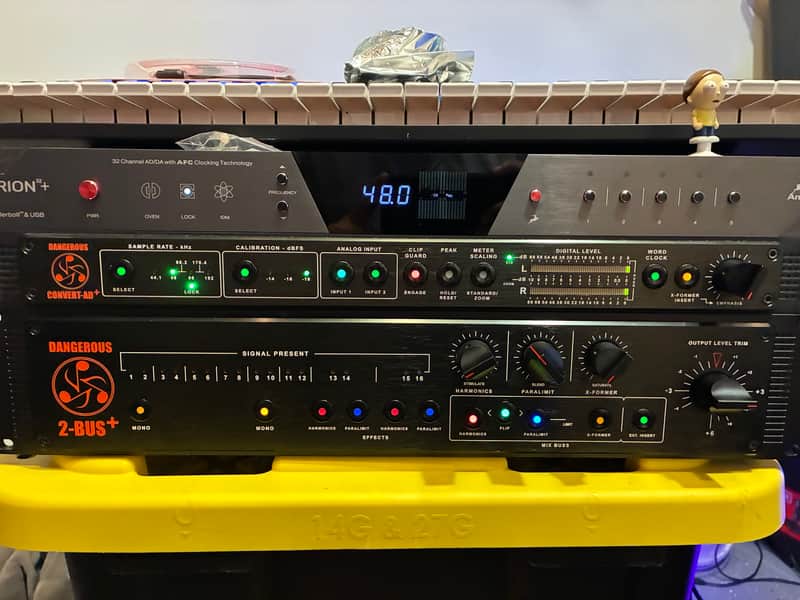 Dangerous Music 2-BUS+ 16-Channel Analog Summing Box 2015 - 2019 - Black image 1
