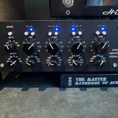 Great River Electronics MAQ-2NV 2-Channel Mastering EQ 2010s - Black image 3