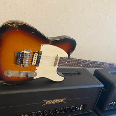 Luxxtone Choppa T Floyd Rose 2021 Aged Sunburst image 3