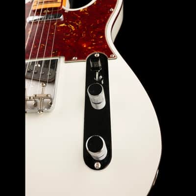 Fender Custom Shop Truetone Tortoise Set 1966 Telecaster Custom Closet Classic Olympic White image 8