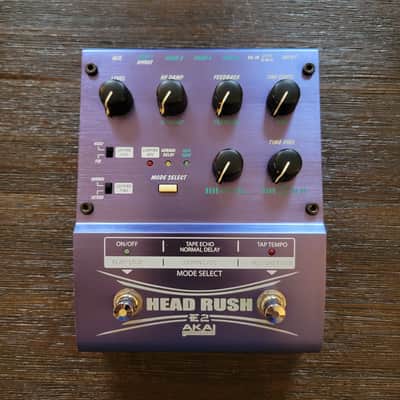 Akai E2 Headrush Delay/Looper 2010s - Blue image 1