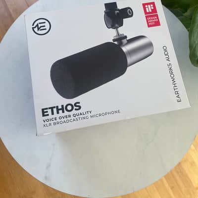 Earthworks ETHOS Supercardioid Broadcast Condenser Microphone 2021 - Present - Silver image 3