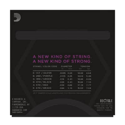 D'Addario NYXL 095-44 Carbon Steel Alloy - Electric Guitar Strings image 3