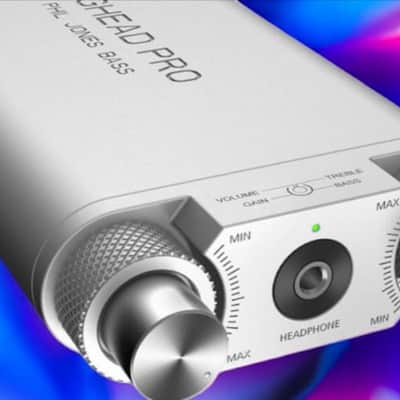 Phil Jones HA-2 Bighead Pro USB Bass Headphone Amp, high resolution USB audiointerface that supports PCM playback image 7