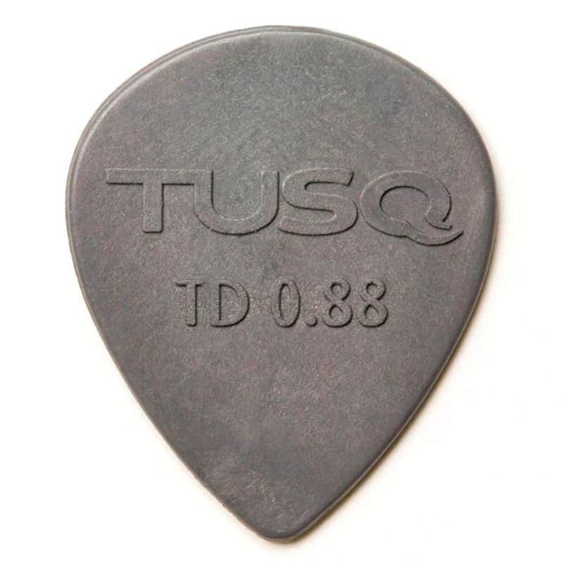 Graph Tech Tusq Grey Teardrop Pick 0.88mm. Pack 6u. image 1
