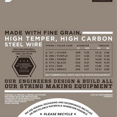EHR320 Half Rounds Super Light 9-42 D'Addario image 3