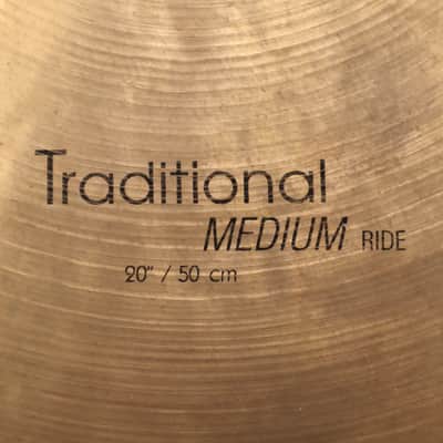 Istanbul 20 Inch Traditional Medium Ride Cymbal image 4