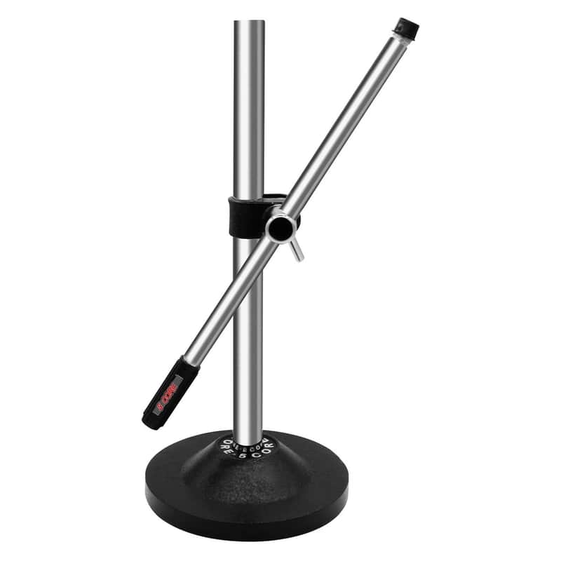 New Mic Stand Adjustable Desk Boom Microphone Stands Pedestal Para Microfono image 1
