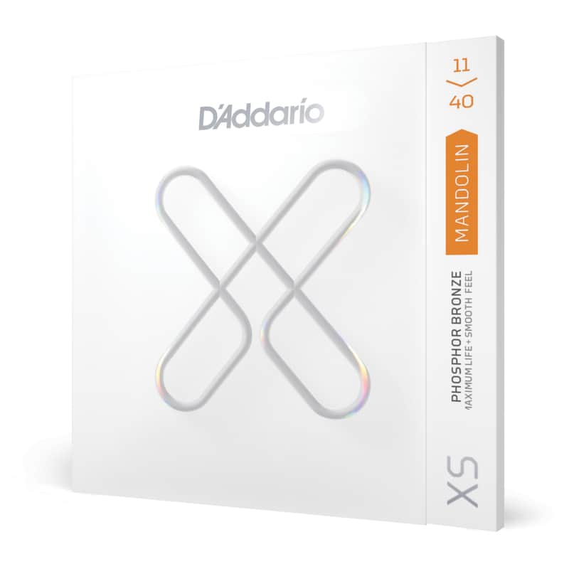 D'Addario XSM1140 Mandolin Strings Phosphor Bronze,  Medium, 11-40 image 1