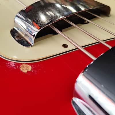 Fender Jazz Bass 1965 - Dakota Red image 10