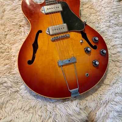 Gibson ES-330TD Long Neck 1968 - 1972 - Sunburst image 2