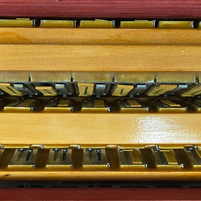 Frontalini Red Piano Accordion LMM 41/120 Ready To Play image 18
