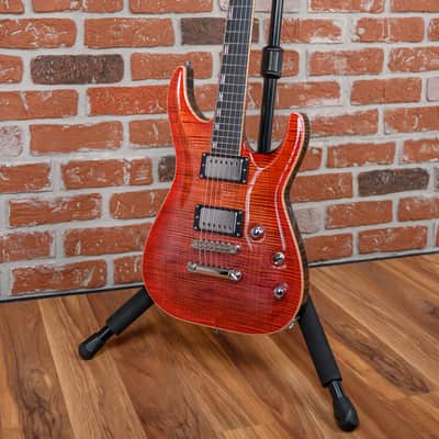 ESP Custom Shop Horizon NT FM Flame Maple Top Purple/Red Gradation Tear Drop 2024 w/OHSC image 4