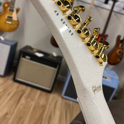 Gibson Custom Shop Explorer Custom - Alpine White Sparkle image 12