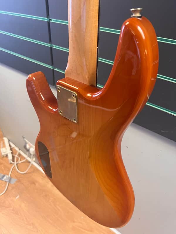 Yamaha BB-G4A Amber Burst 1997 Electric Bass Guitar | Reverb